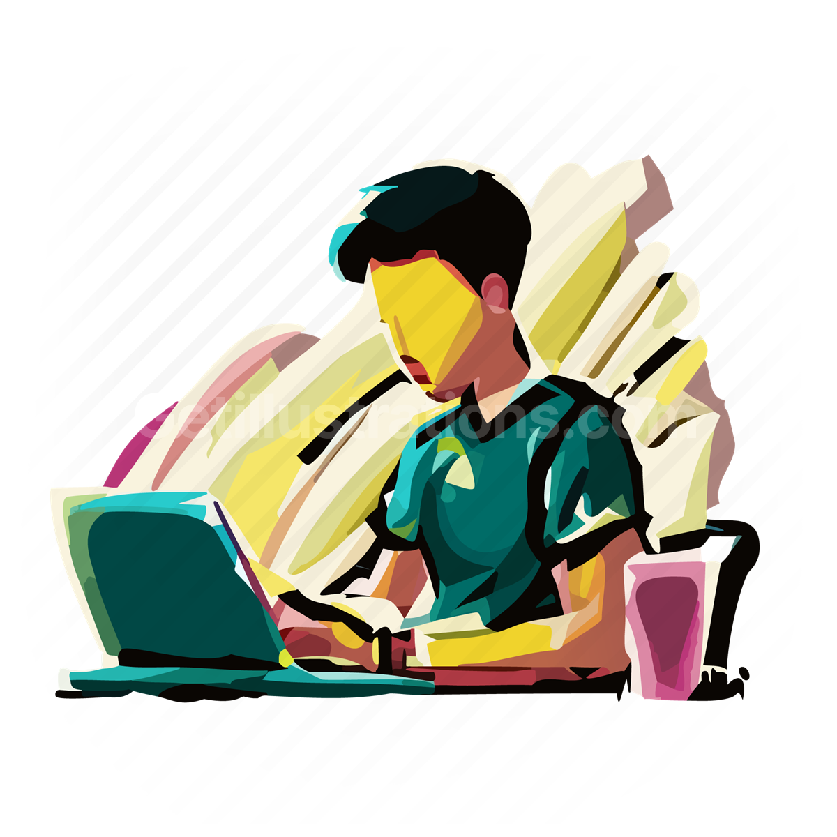 Work and Employment  illustration
